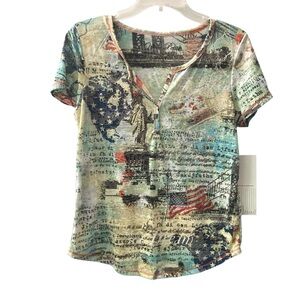 Onque Petite Faded Glory Top PM
